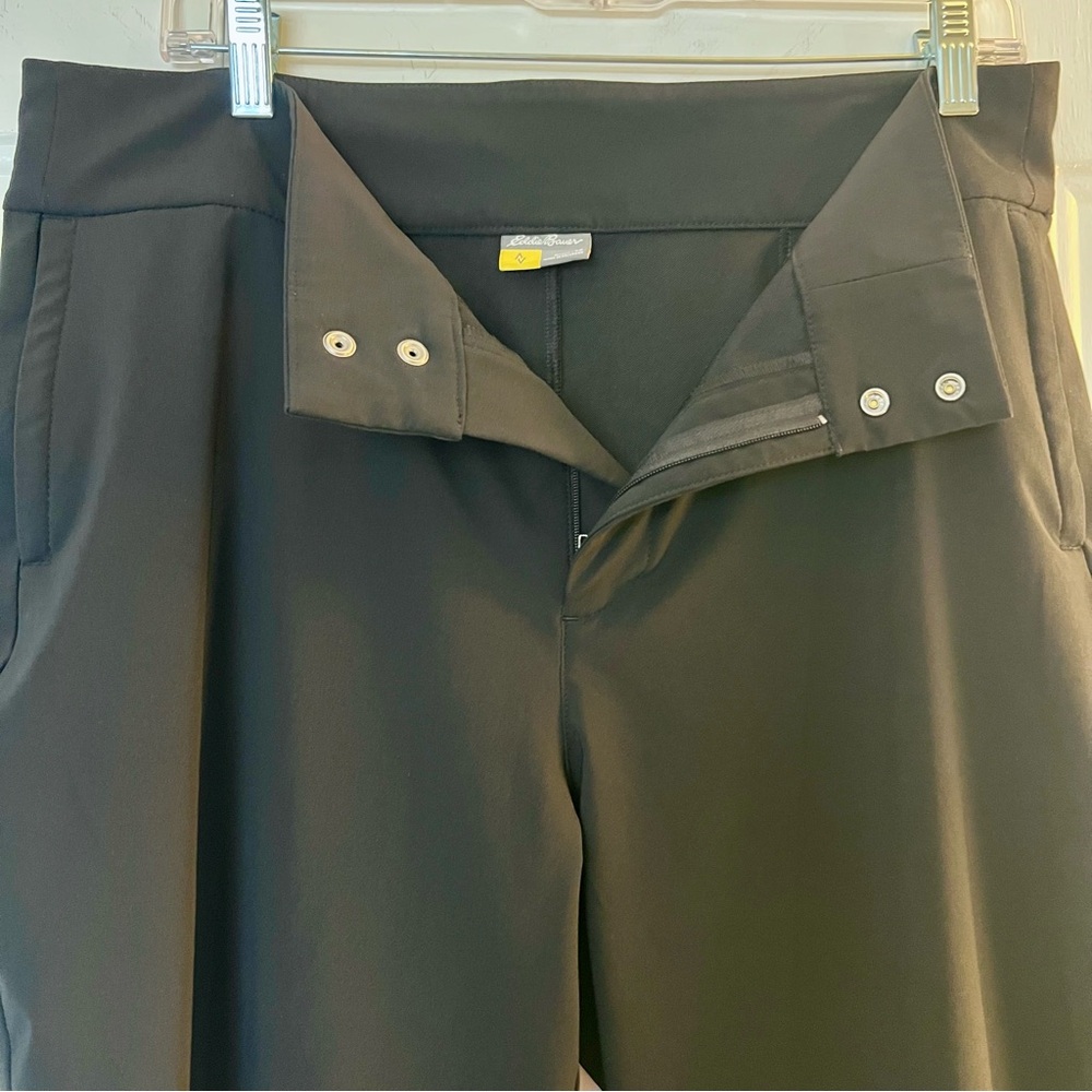 Eddie Bauer Women’s Dressy Travel Pants - 12 Black
